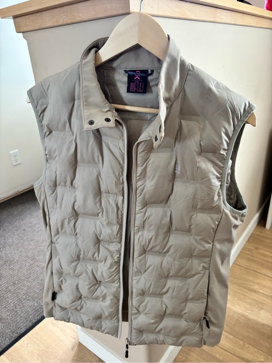 Little Donkey Andy Other - Light Taupe Quilted Sleeveless Vest